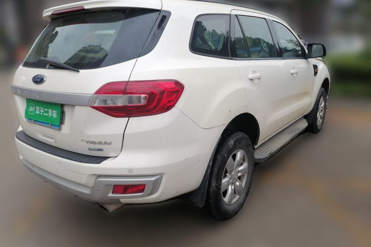 Used Ford Everest 2016 2.0T Gasoline Automatic 4x4 Elite Edition Rear Right 45 Deg