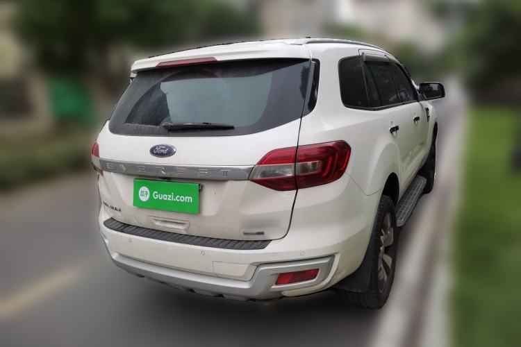 Used Ford Everest 2016 2.0T Gasoline Automatic 4x4 Flagship Edition Rear Right 45 Deg