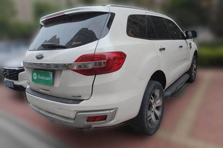 Used Ford Everest 2016 2.0T Gasoline Automatic 4x4 Flagship Edition Rear Right 45 Deg