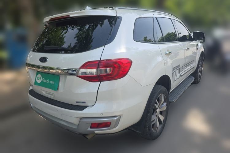 Used Ford Everest 2016 2.0T Gasoline Automatic 4x4 Flagship Edition Rear Right 45 Deg