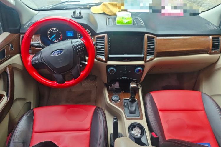 Used Ford Everest 2017 2.0T Gasoline Automatic 4x4 Elite Edition 5 Seats Center Console