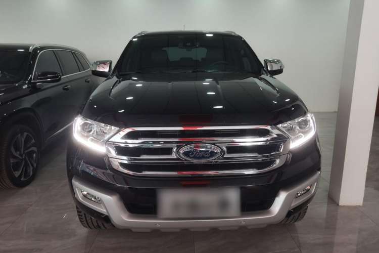 Used Ford Everest 2017 2.0T Gasoline Automatic 4x4 Flagship Edition 7 Seats Front