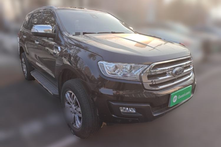 Used Ford Everest 2017 2.0T Gasoline Automatic 4x4 Flagship Edition 7 Seats Front Right 45 Deg