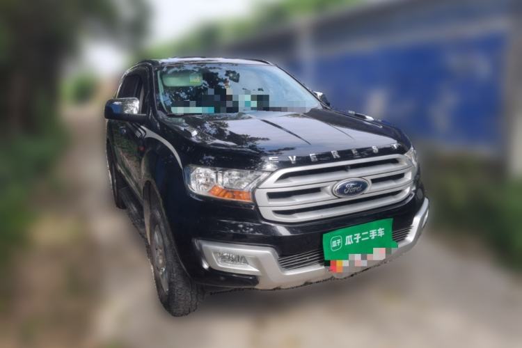Used Ford Everest 2017 2.0T Gasoline Automatic 4x4 Elite Edition 5 Seats Front Right 45 Deg