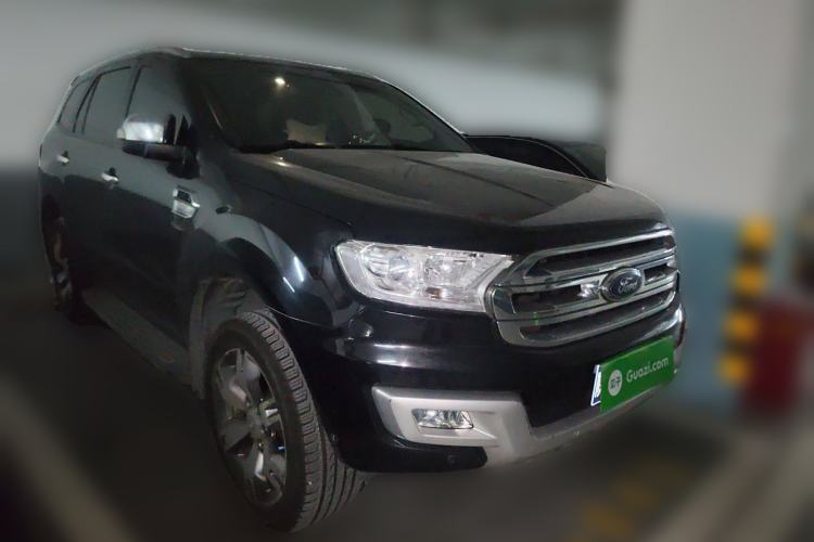 Used Ford Everest 2017 2.0T Gasoline Automatic 4x4 Flagship Edition 7 Seats Front Right 45 Deg