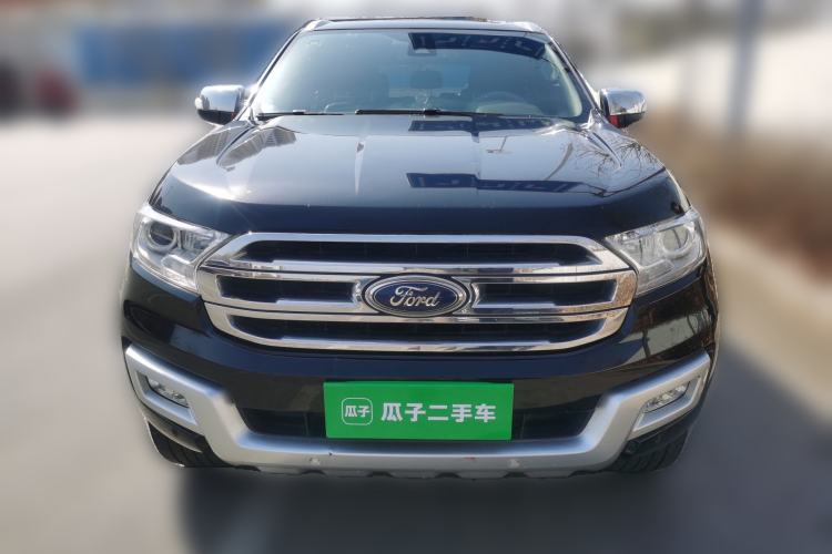 Used Ford Everest 2017 2.0T Gasoline Automatic 4x4 Flagship Edition 7 Seats Front