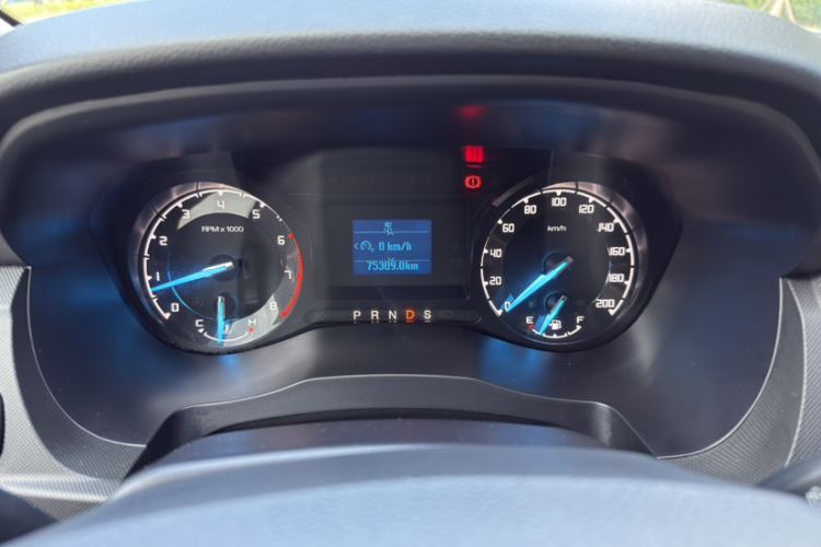 Used Ford Everest 2017 2.0T Gasoline Automatic 4x4 Elite Edition 5 Seats Odometer Close Up