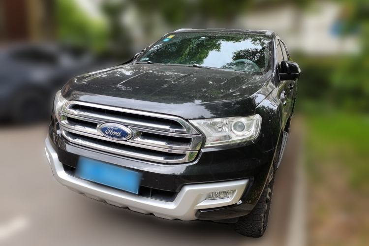 Used Ford Everest 2017 2.2T Diesel Manual 4x4 Luxury Edition 7 Seats Guazi used car, China used car export, Used car for sale, Used Ford cars, Cheapest cars for sale