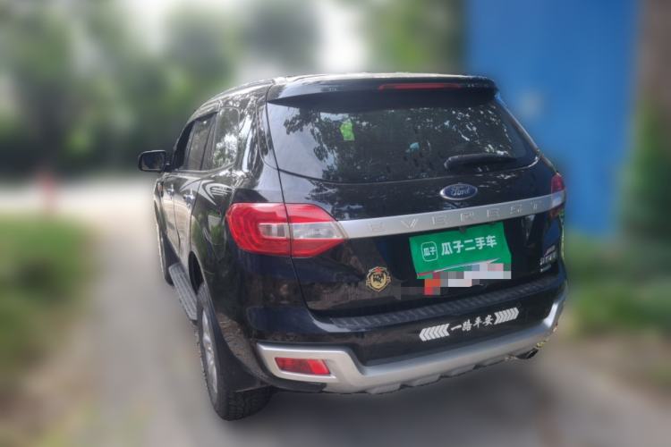 Used Ford Everest 2017 2.0T Gasoline Automatic 4x4 Elite Edition 5 Seats Rear Left 45 Deg