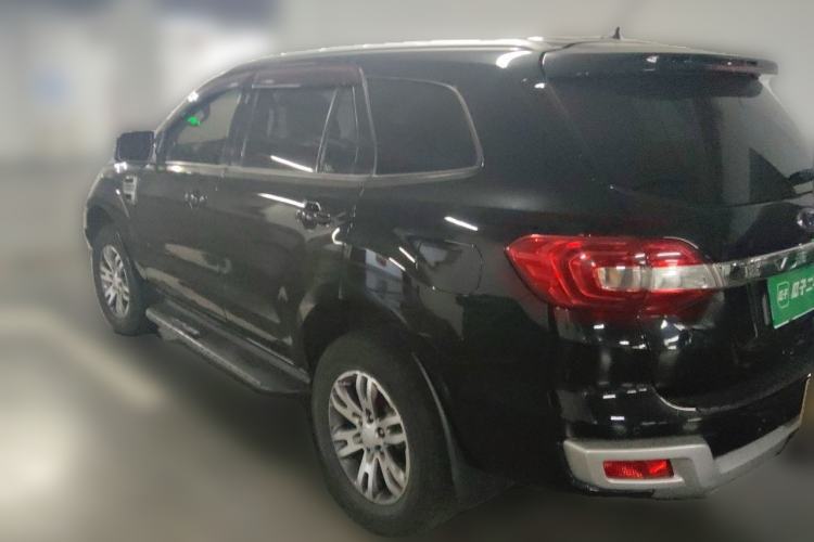 Used Ford Everest 2017 2.0T Gasoline Automatic 4x4 Luxury Edition 7 Seats Rear Left 45 Deg