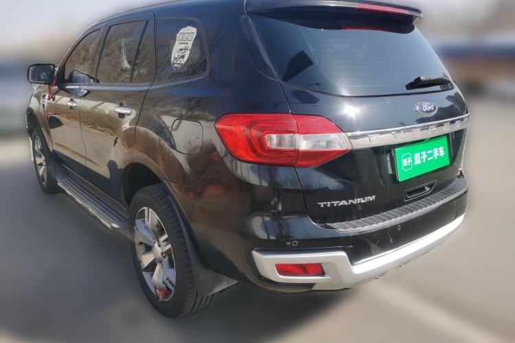 Used Ford Everest 2017 2.0T Gasoline Automatic 4x4 Flagship Edition 7 Seats Rear Left 45 Deg
