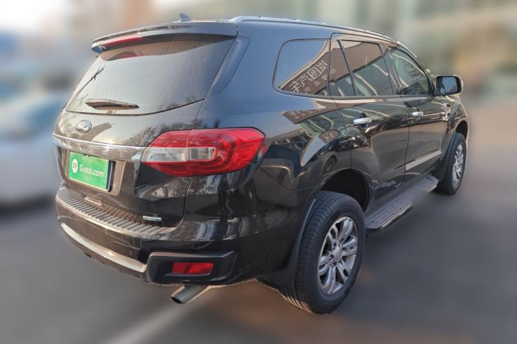 Used Ford Everest 2017 2.0T Gasoline Automatic 4x4 Flagship Edition 7 Seats Rear Right 45 Deg