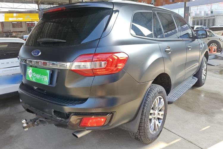 Used Ford Everest 2017 2.0T Gasoline Automatic 4x4 Luxury Edition 5 Seats Rear Right 45 Deg