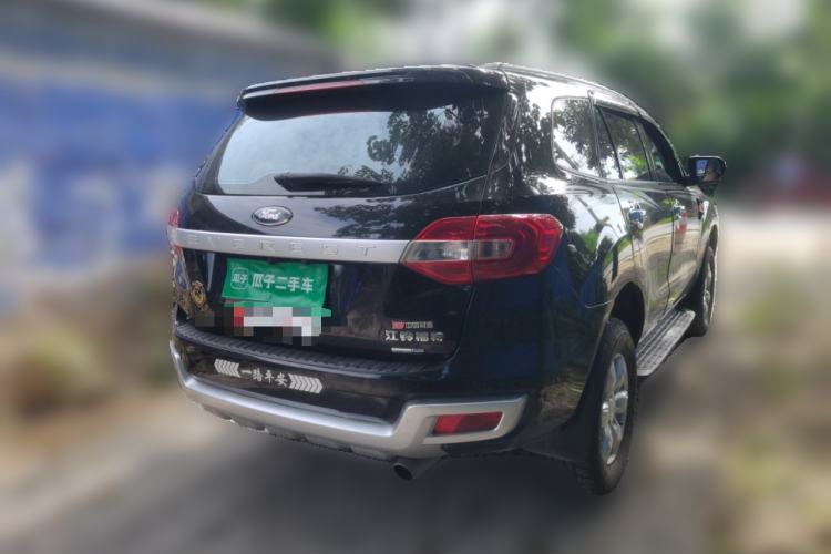 Used Ford Everest 2017 2.0T Gasoline Automatic 4x4 Elite Edition 5 Seats Rear Right 45 Deg