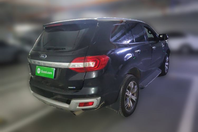Used Ford Everest 2017 2.0T Gasoline Automatic 4x4 Flagship Edition 7 Seats Rear Right 45 Deg