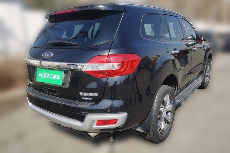 Used Ford Everest 2017 2.0T Gasoline Automatic 4x4 Flagship Edition 7 Seats Rear Right 45 Deg