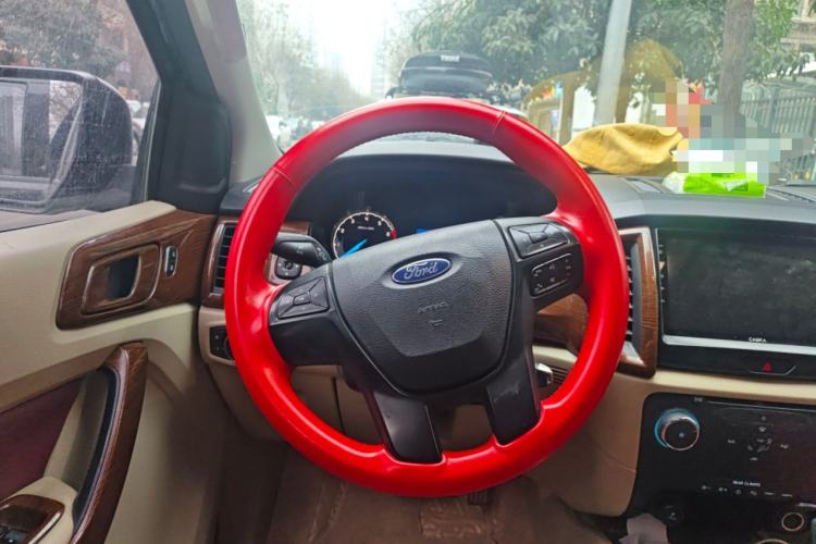 Used Ford Everest 2017 2.0T Gasoline Automatic 4x4 Elite Edition 5 Seats Steering Wheel