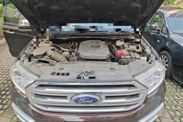 Used Ford Everest 2017 2.0T Gasoline Automatic 4x4 Flagship Edition 7 Seats Engine Bay