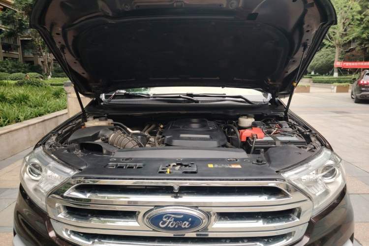 Used Ford Everest 2017 2.0T Gasoline Automatic 4x4 Luxury Edition 5 Seats Engine Bay