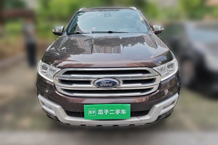 Used Ford Everest 2017 2.0T Gasoline Automatic 4x4 Flagship Edition 7 Seats Front