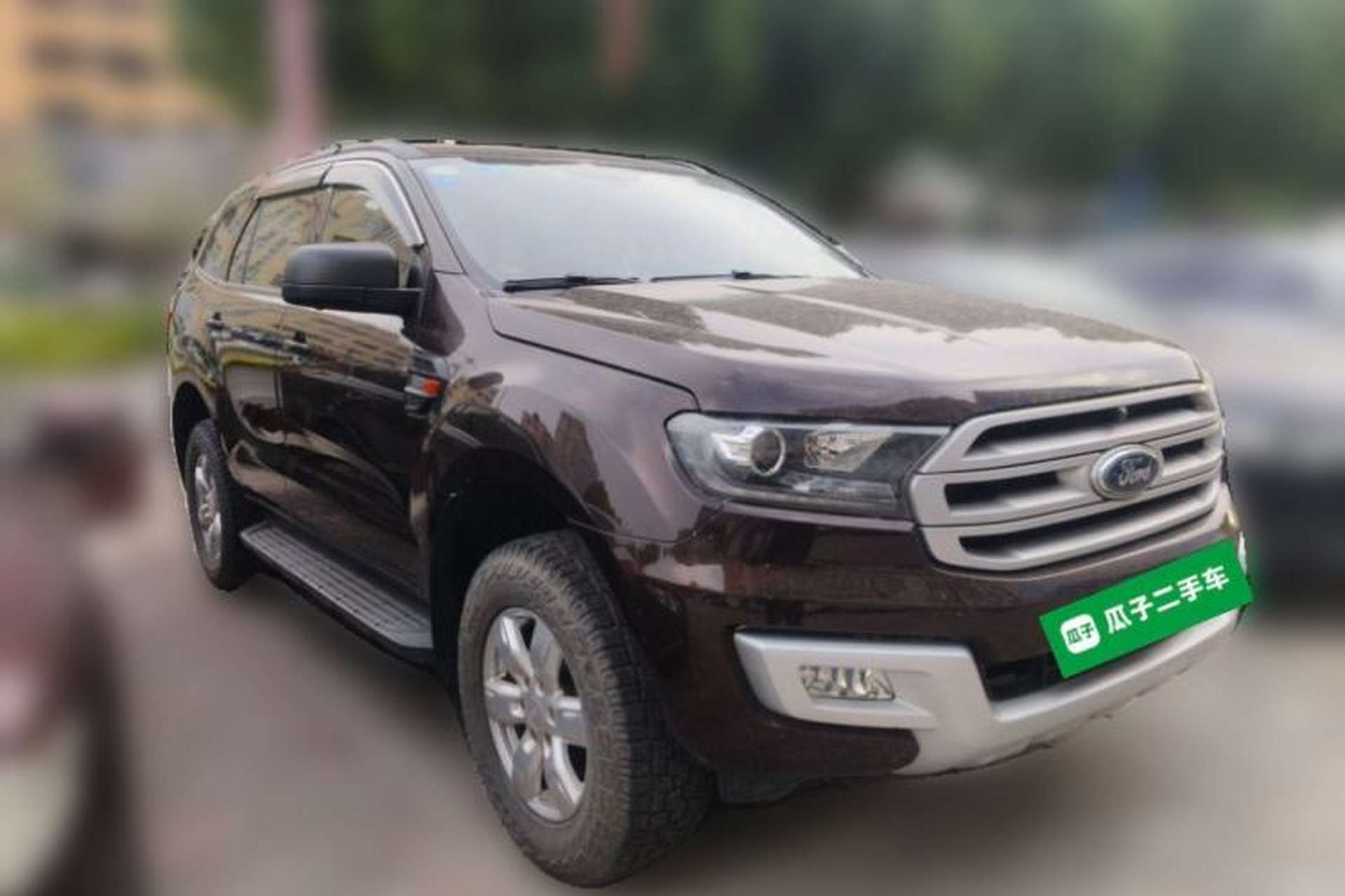 Used Ford Everest 2017 2.0T Gasoline Automatic 4x4 Elite Edition 5 Seats Front Right 45 Deg