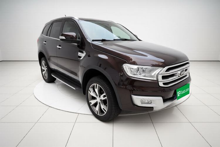 Used Ford Everest 2017 2.0T Gasoline Automatic 4x4 Flagship Edition 7 Seats Front Right 45 Deg