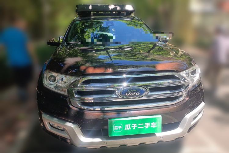 Used Ford Everest 2017 2.0T Gasoline Automatic 4x4 Flagship Edition 7 Seats Front