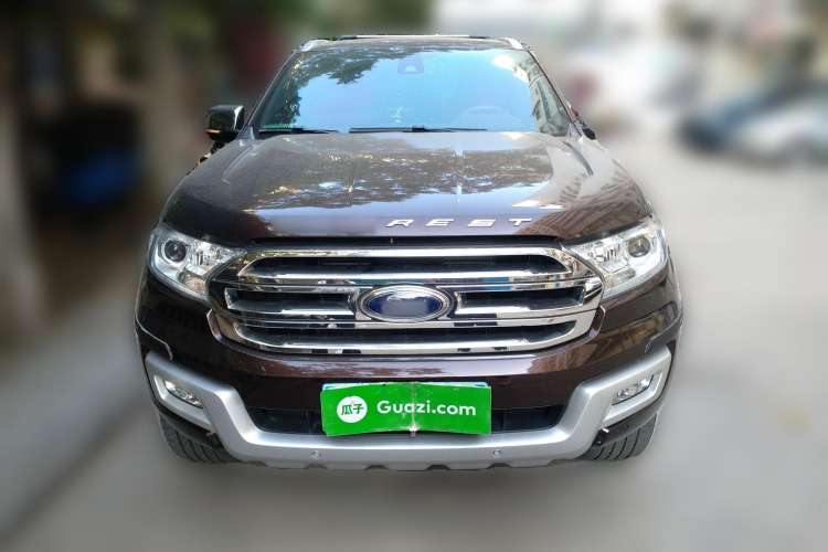 Used Ford Everest 2017 2.0T Gasoline Automatic 4x4 Luxury Edition 7 Seats Front