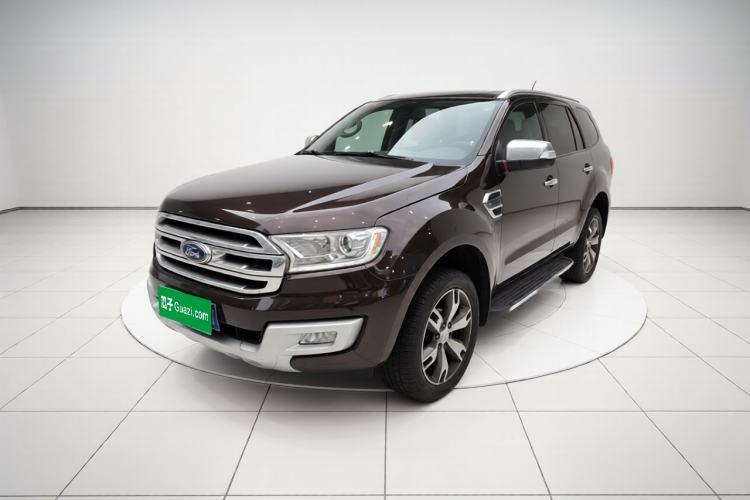 Used Ford Everest 2017 2.0T Gasoline Automatic 4x4 Flagship Edition 7 Seats Guazi used car, China used car export, Used car for sale, Used Ford cars, Cheapest cars for sale