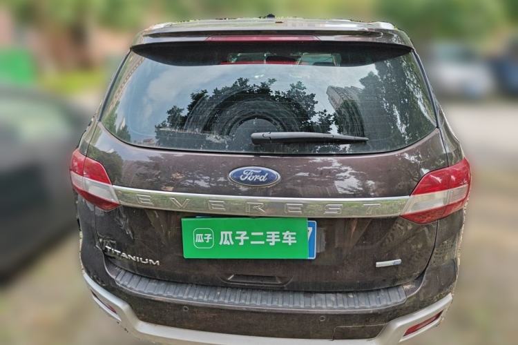 Used Ford Everest 2017 2.0T Gasoline Automatic 4x4 Flagship Edition 7 Seats Rear