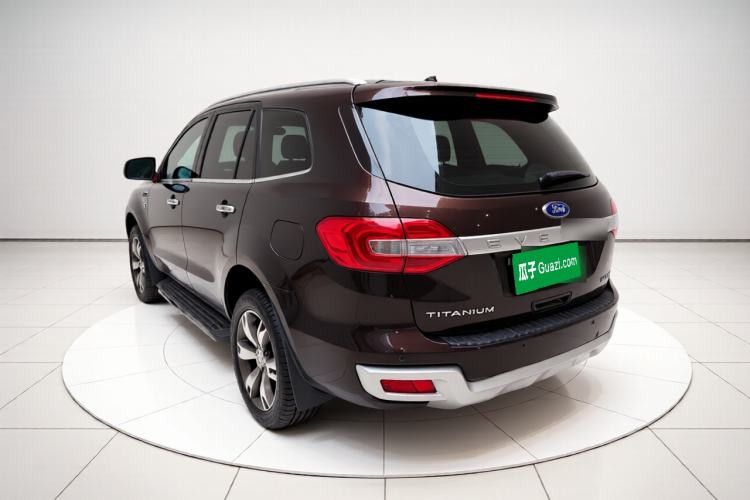 Used Ford Everest 2017 2.0T Gasoline Automatic 4x4 Flagship Edition 7 Seats Rear Left 45 Deg