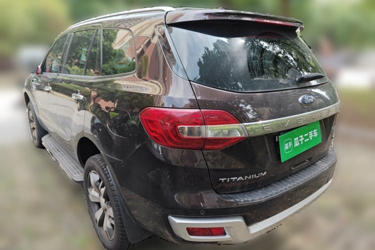 Used Ford Everest 2017 2.0T Gasoline Automatic 4x4 Flagship Edition 7 Seats Rear Left 45 Deg