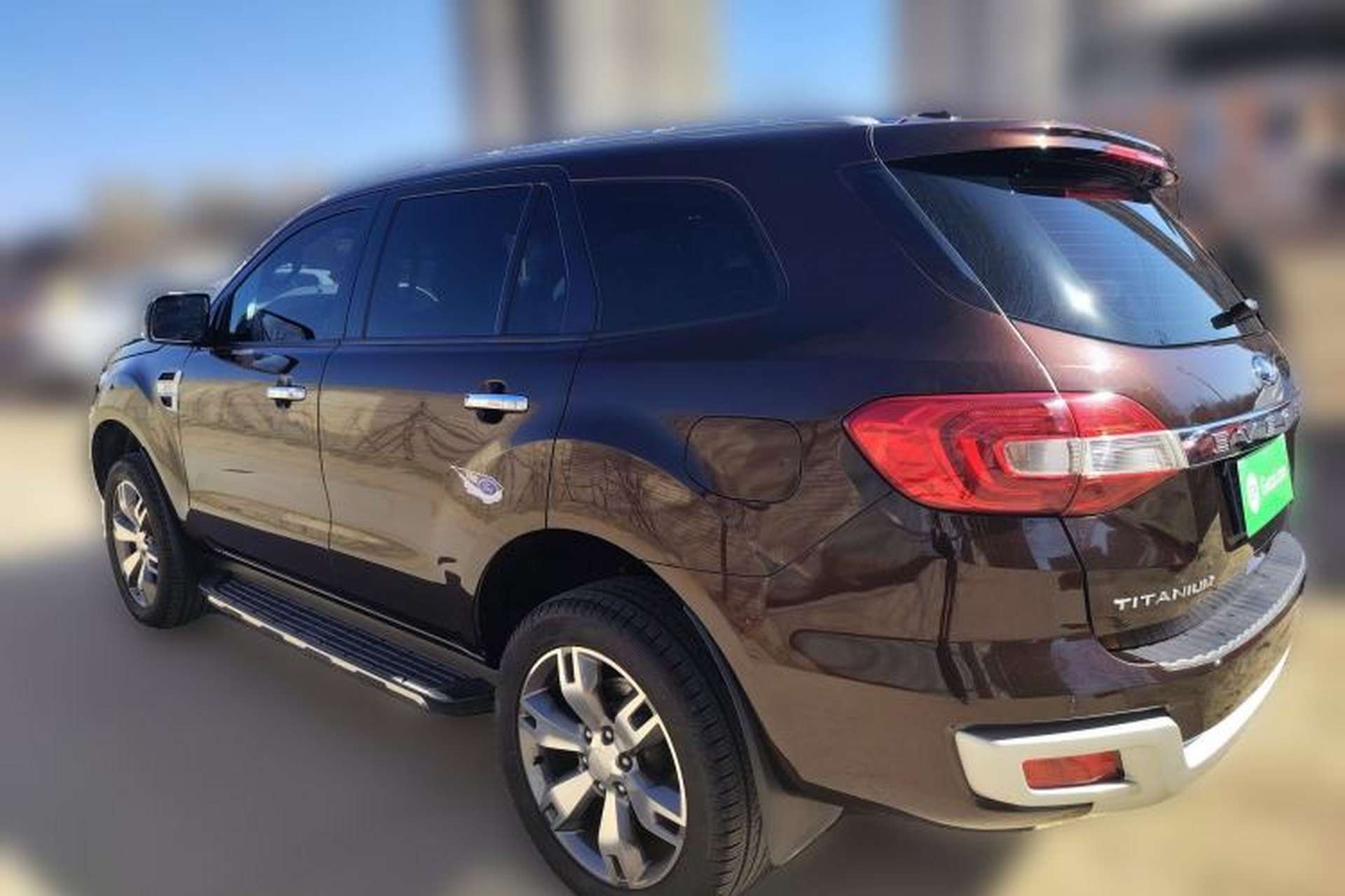 Used Ford Everest 2017 2.0T Gasoline Automatic 4x4 Flagship Edition 7 Seats Rear Left 45 Deg