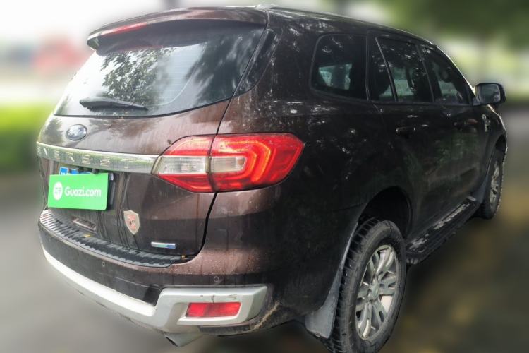 Used Ford Everest 2017 2.0T Gasoline Automatic 4x4 Luxury Edition 7 Seats Rear Right 45 Deg