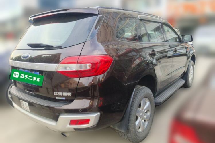 Used Ford Everest 2017 2.0T Gasoline Automatic 4x4 Elite Edition 5 Seats Rear Right 45 Deg