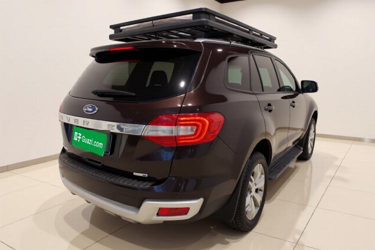 Used Ford Everest 2017 2.0T Gasoline Automatic 4x4 Flagship Edition 7 Seats Rear Right 45 Deg