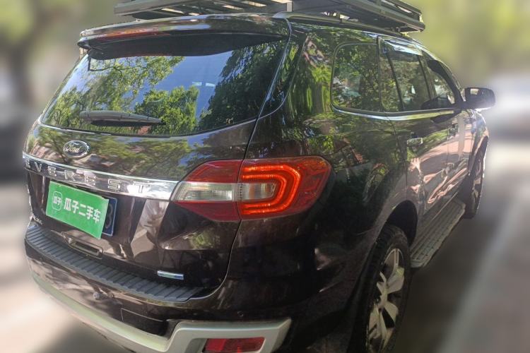 Used Ford Everest 2017 2.0T Gasoline Automatic 4x4 Flagship Edition 7 Seats Rear Right 45 Deg