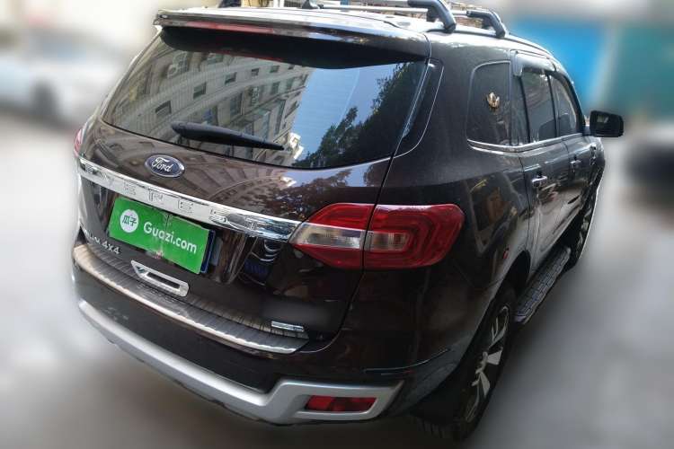Used Ford Everest 2017 2.0T Gasoline Automatic 4x4 Luxury Edition 7 Seats Rear Right 45 Deg