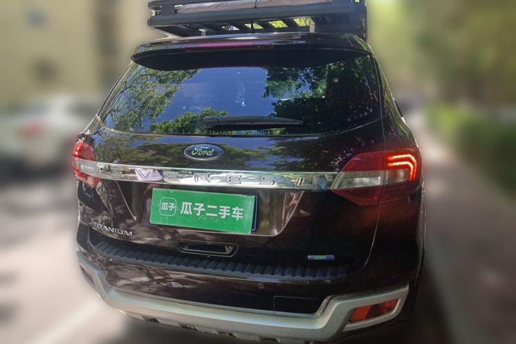 Used Ford Everest 2017 2.0T Gasoline Automatic 4x4 Flagship Edition 7 Seats Rear