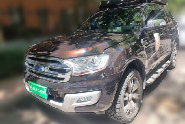 Used Ford Everest 2017 2.0T Gasoline Automatic 4x4 Flagship Edition 7 Seats
