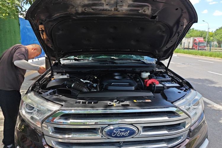 Used Ford Everest 2017 2.0T Gasoline Automatic 4x4 Luxury Edition 5 Seats Engine Bay