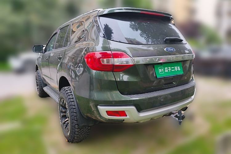 Used Ford Everest 2017 2.0T Gasoline Automatic 4x4 Luxury Edition 5 Seats Rear Left 45 Deg
