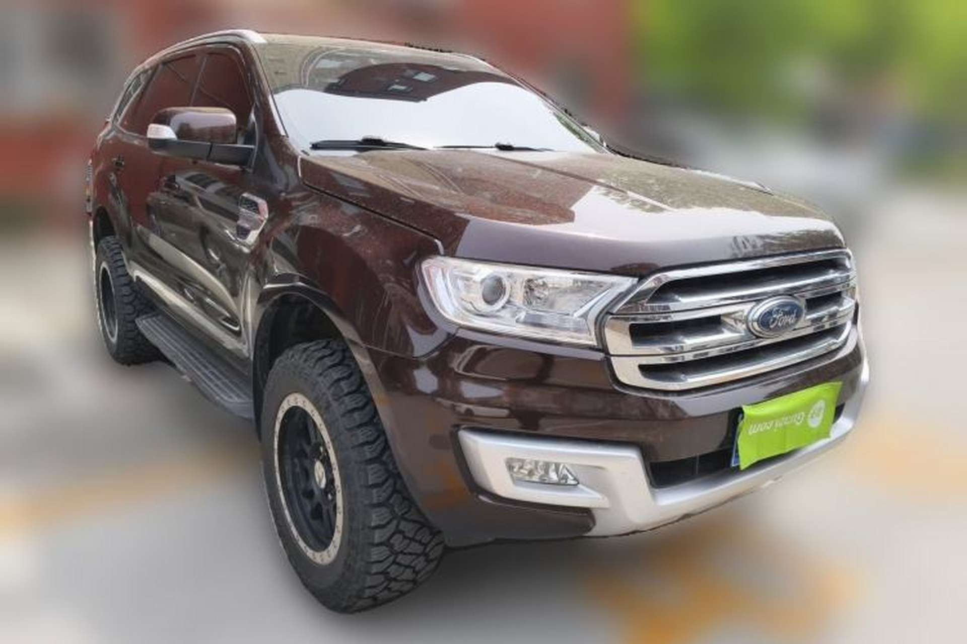 Used Ford Everest 2017 2.0T Gasoline Automatic 4x4 Luxury Edition 7 Seats Front Right 45 Deg
