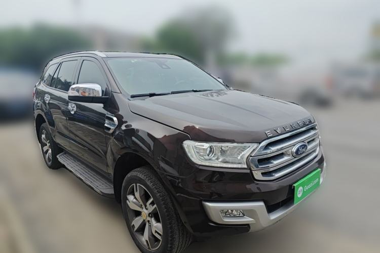 Used Ford Everest 2017 2.0T Gasoline Automatic 4x4 Flagship Edition 7 Seats Front Right 45 Deg