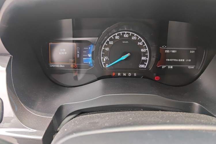Used Ford Everest 2017 2.0T Gasoline Automatic 4x4 Flagship Edition 7 Seats Odometer Close Up