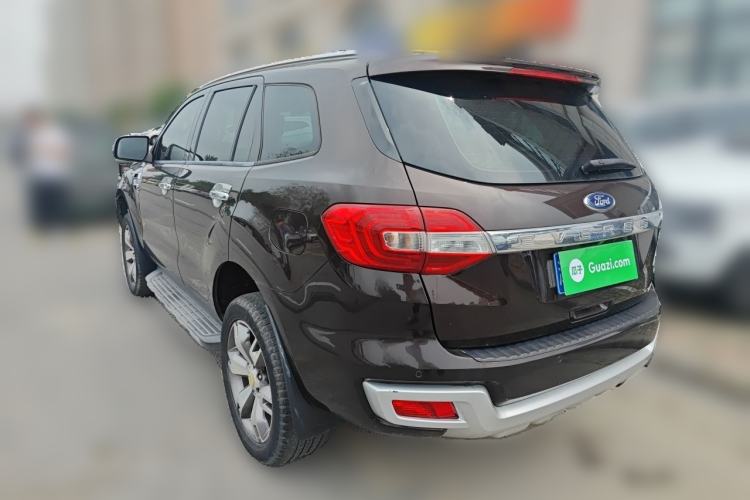 Used Ford Everest 2017 2.0T Gasoline Automatic 4x4 Flagship Edition 7 Seats Rear Left 45 Deg