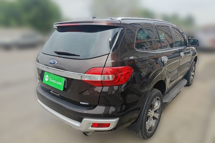 Used Ford Everest 2017 2.0T Gasoline Automatic 4x4 Flagship Edition 7 Seats Rear Right 45 Deg