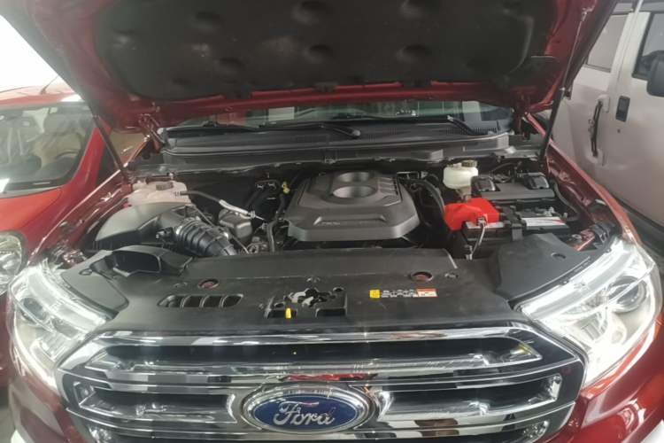 Used Ford Everest 2017 2.0T Gasoline Automatic 4x4 Flagship Edition 7 Seats Engine Bay