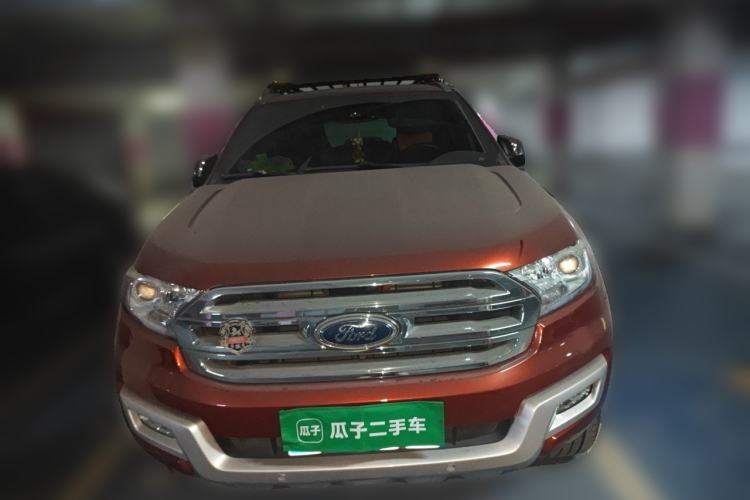 Used Ford Everest 2017 2.0T Gasoline Automatic 4x4 Flagship Edition 7 Seats Front
