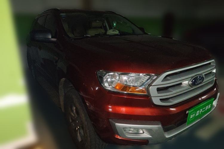 Used Ford Everest 2017 2.0T Gasoline Automatic 4x4 Elite Edition 5 Seats Front Right 45 Deg